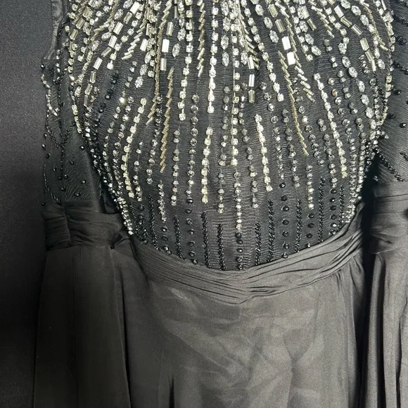 MAC DUGGAL 67735 NWT Beaded Cap Sleeve A Line Gown (Plus) - Picture 6 of 8